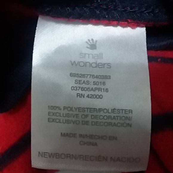 Newborn Footed Sleeper - Picture 3 of 3